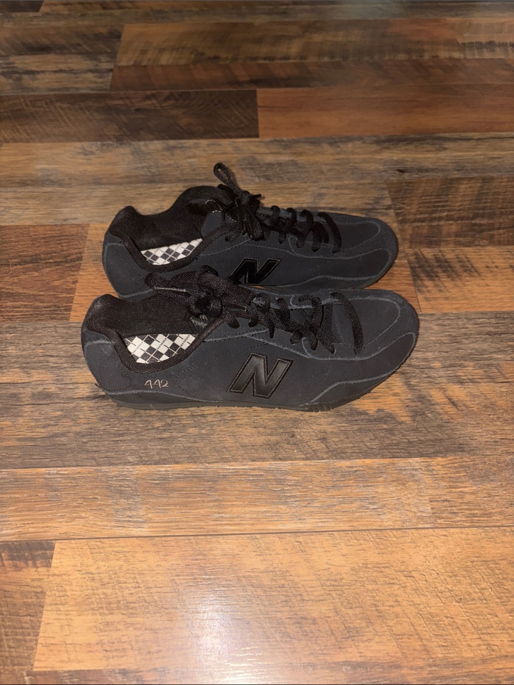 New Balance 442 CW442BK black running shoes